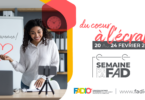 Visuel de la semaine de la FAD présentée par FADIO